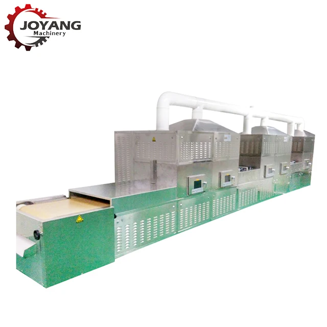 
12KW Tunnel Belt Type Make Up Sponge Microwave Dryer 