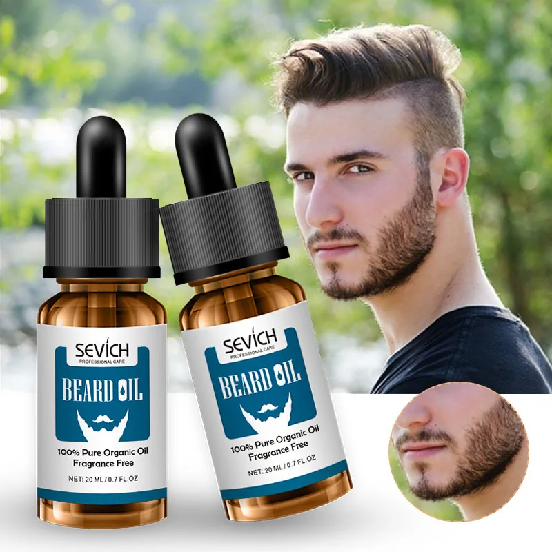 Natural Organic Beard Growth Oil For Men Beard Balm private label organic kit
