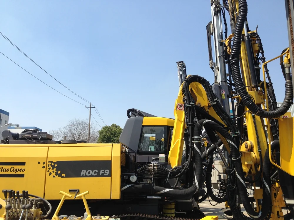 Hot sale atlas copco hydraulic drill rig PowerROC T25 for quarry site mining project with good price