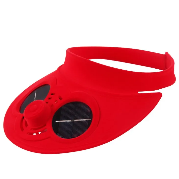 New factory hot sale new fashion solar fun sun visor cap  sunvisor solar cap