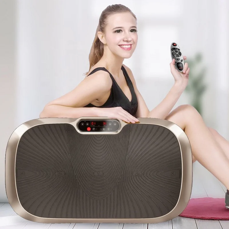 
China supplier gym fitness equipment wholesale home exercise 200w whole body plate vibration 