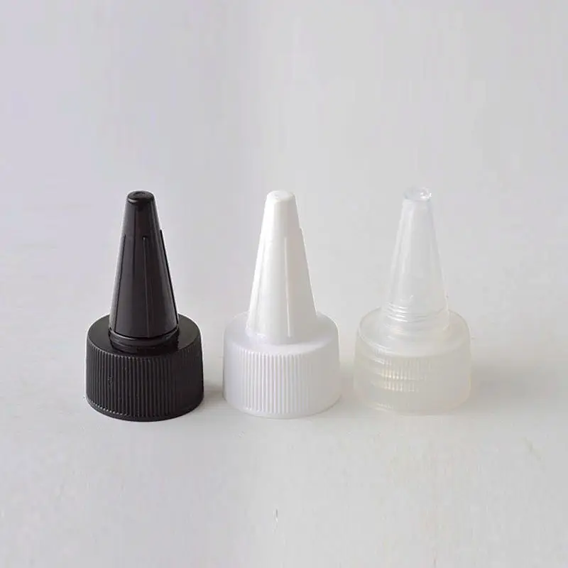 plastic stretch cap 20/410 twist lock cap 20 mm plastic tip cover cosmetic bottle cap