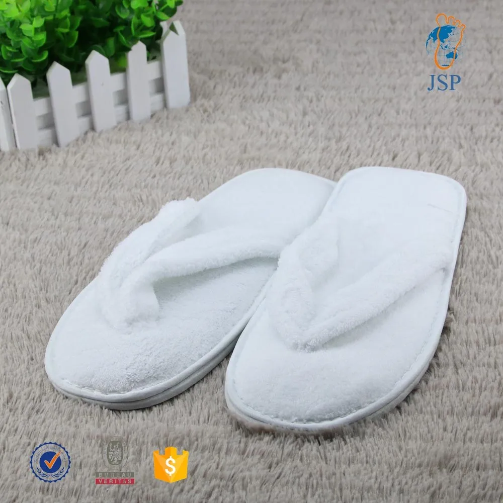 white flip flop   hotel disposable slipper customized style slipper