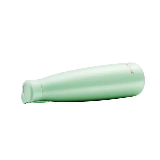 umbottle 500ml Rubber Painting Double Wall Cola Shaped Stainless Steel Sport Water Bottle Flask