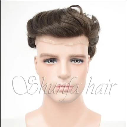 
Men human hairindian remy Hollywood toupee from Shunfa hair 