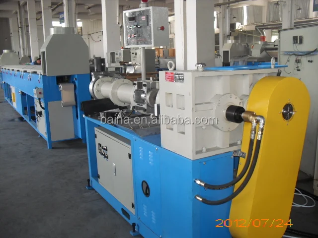 75 silicone rubber cable extrusion line