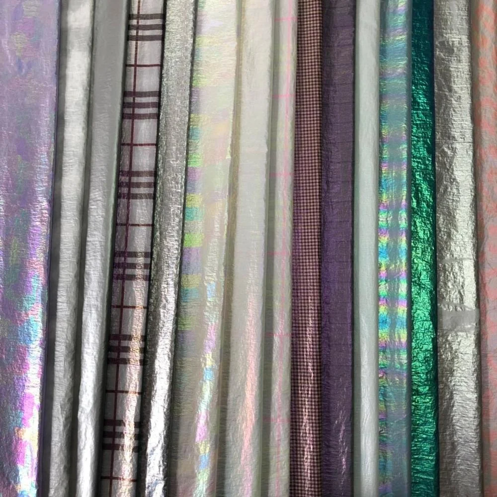 factory selling 86 colors  bronze  fabric 380T nylon crepe taffeta for fashion Down Jackets