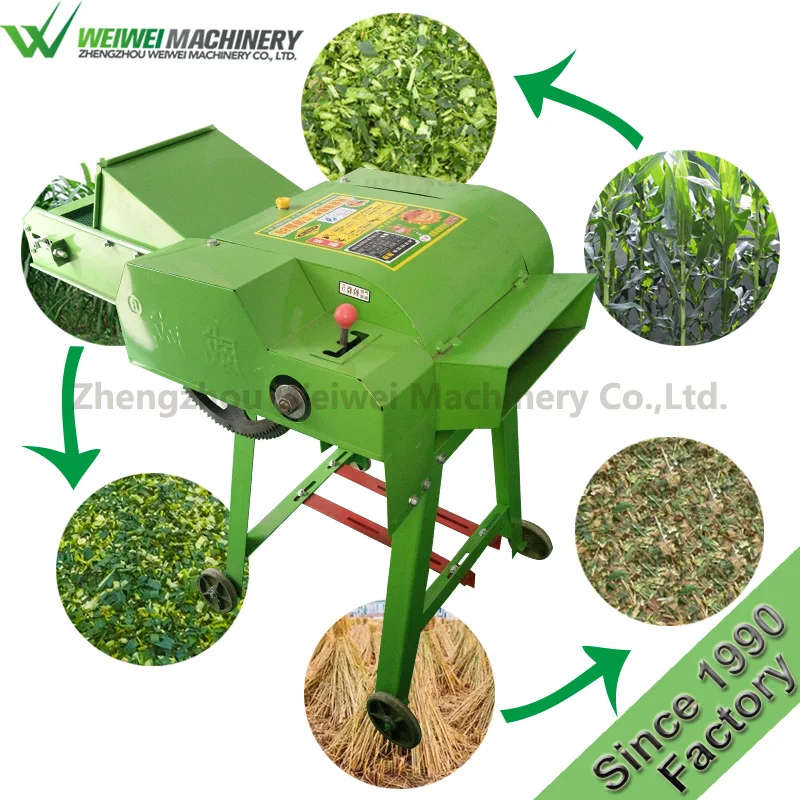 Weiwei1200kg capacity philippine corn silage pellet machine animal feed poultry pasture harvester