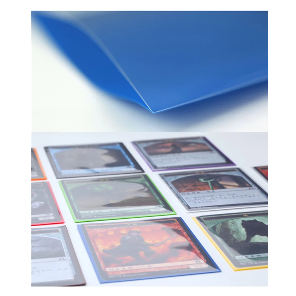 TCG/CCG/MTG/YUGIOH solid color game matte card sleeves deck protectors
