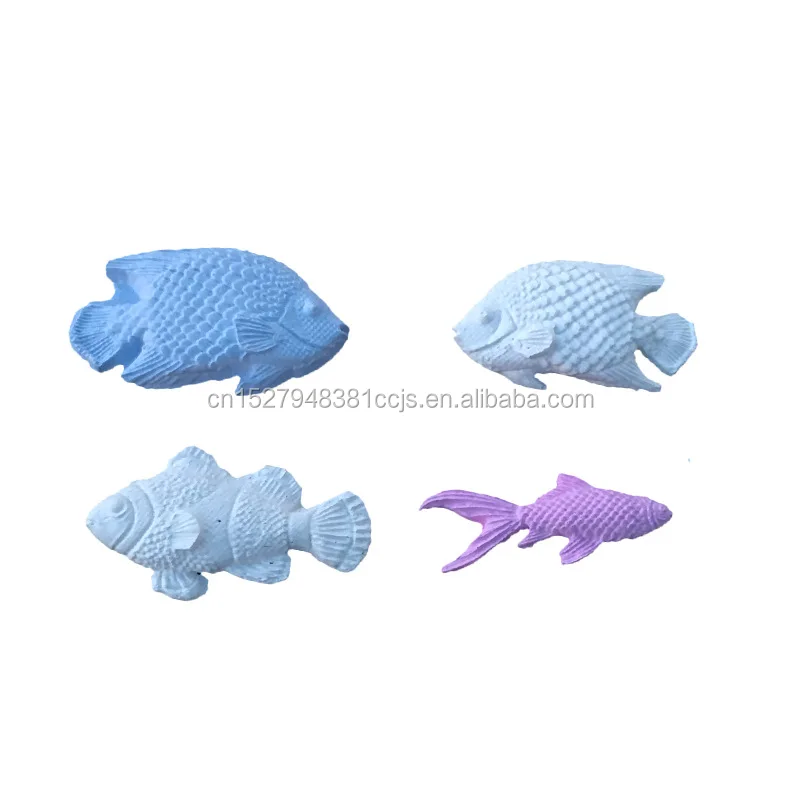 
3D Cute Sea Fish Shell Mold Fondant Chocolate Candy Molds Cupcake Baking Silicone Mould DIY Cake Decorating Tools 