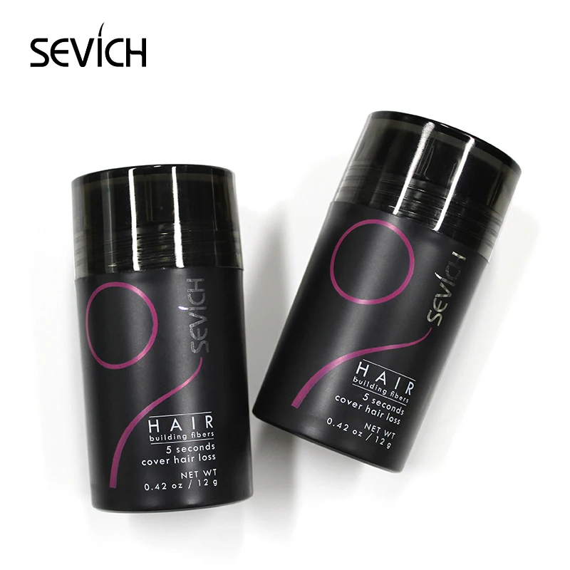 Private label Instant keratin building thickening hair fiber Powder For thinning Hair