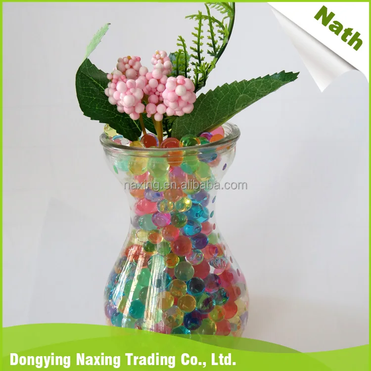 2017 Alibaba express wholesale crystal water soil beads for lucky bamboo