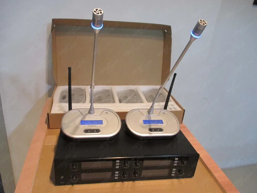 Skytone audio 8CH UHF wireless conference microphone system