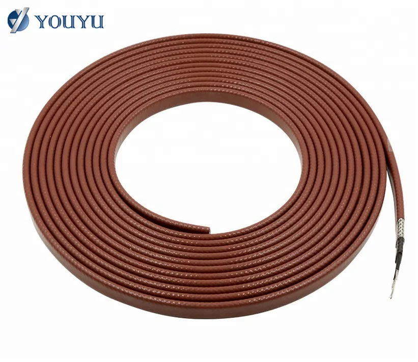 Красочные высокое-температура Постоянная мощность тепла трассировки кабель для горячей воды трубы