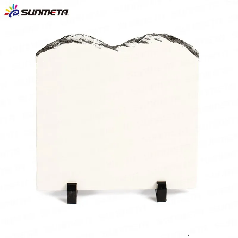 
Directly Factory Hot Selling Small MOQ Christmas Decorative Blank Sublimation Coated Stone Rock Photo Slate For Sale Price 
