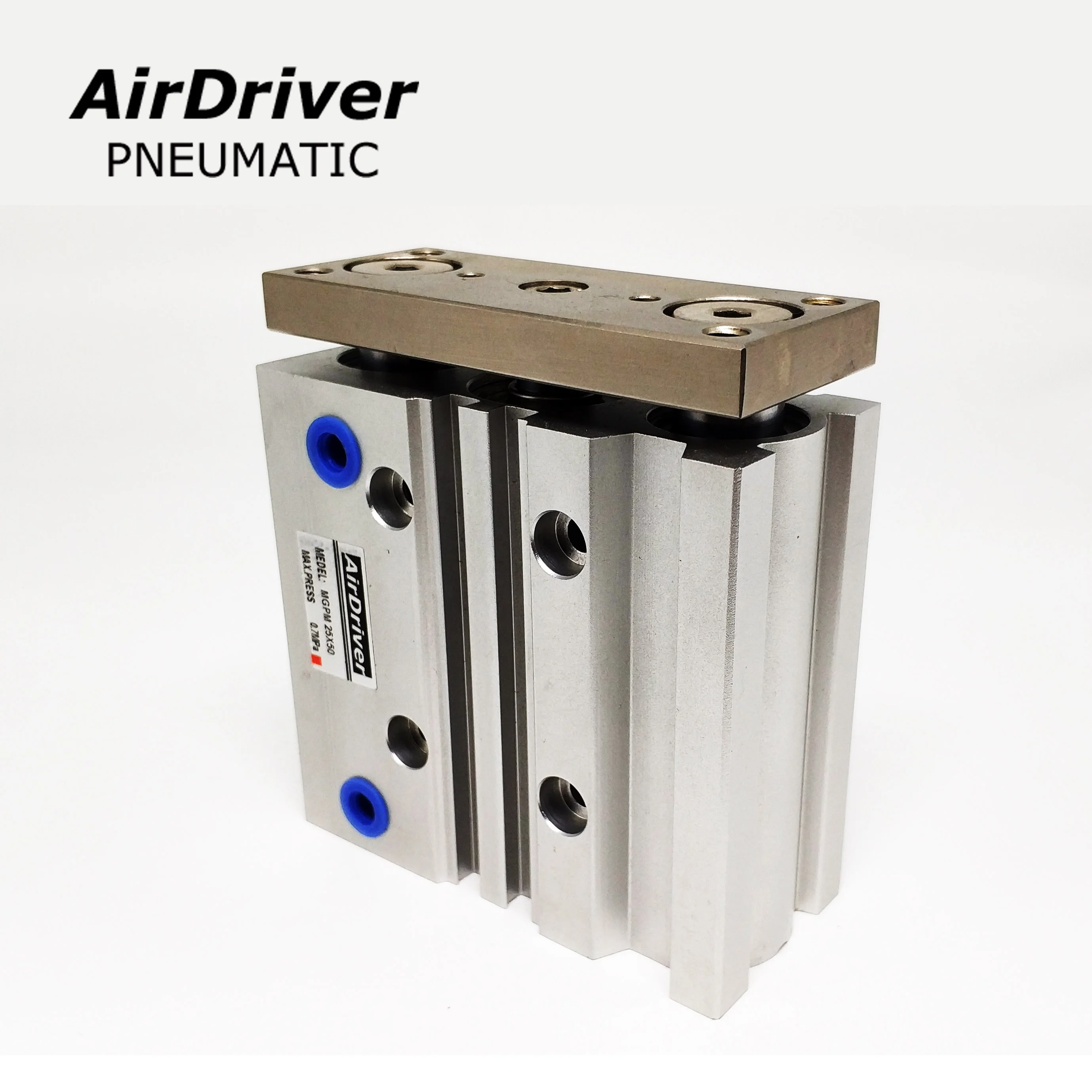 Compact Guide Pneumatic Cylinder MGP Series double acting Air Cylinder