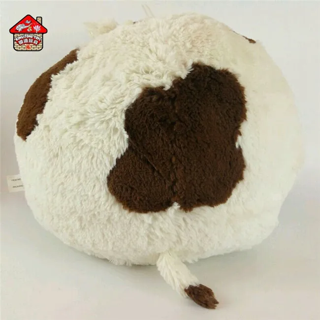Soft PP cotton stuffed animal cow body pillows plush toy