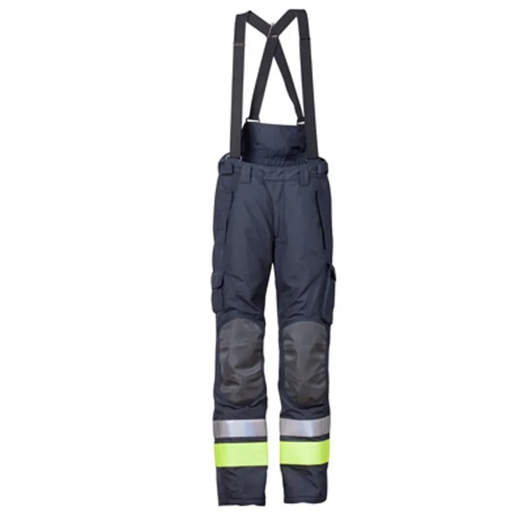 EN 469 High visibility anti-explosion Nomex fire fighting Fireman suit