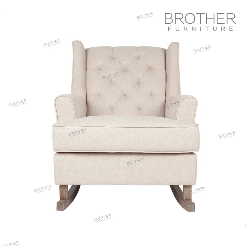 Comfortable classic style high quality cheap outdoor baby nursery rocking chair