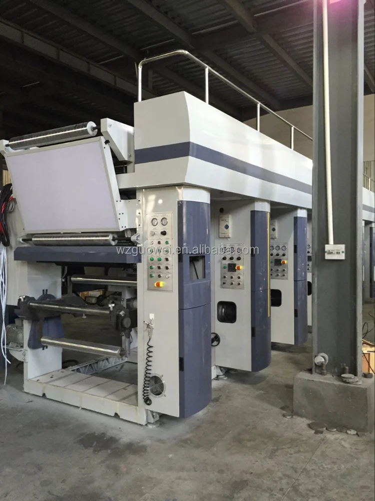 GWASY-A автоматически загорающиеся бабочки система учета глубокой гравюра, флексографическая печатная машина для продажи