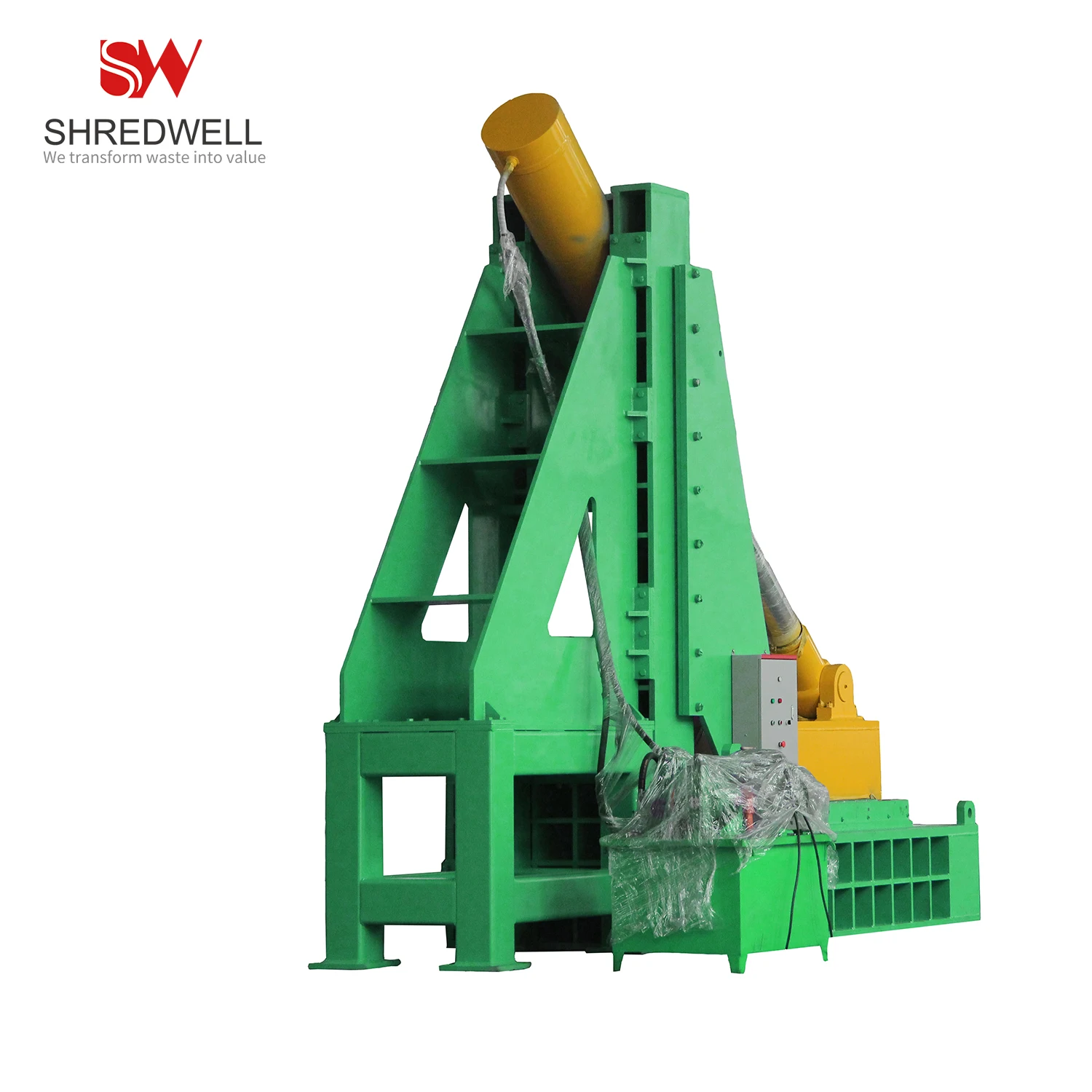 Cost-Effective OTR Tire Cutter for Waste Tyre Recycling With Siemens Motor And PLC