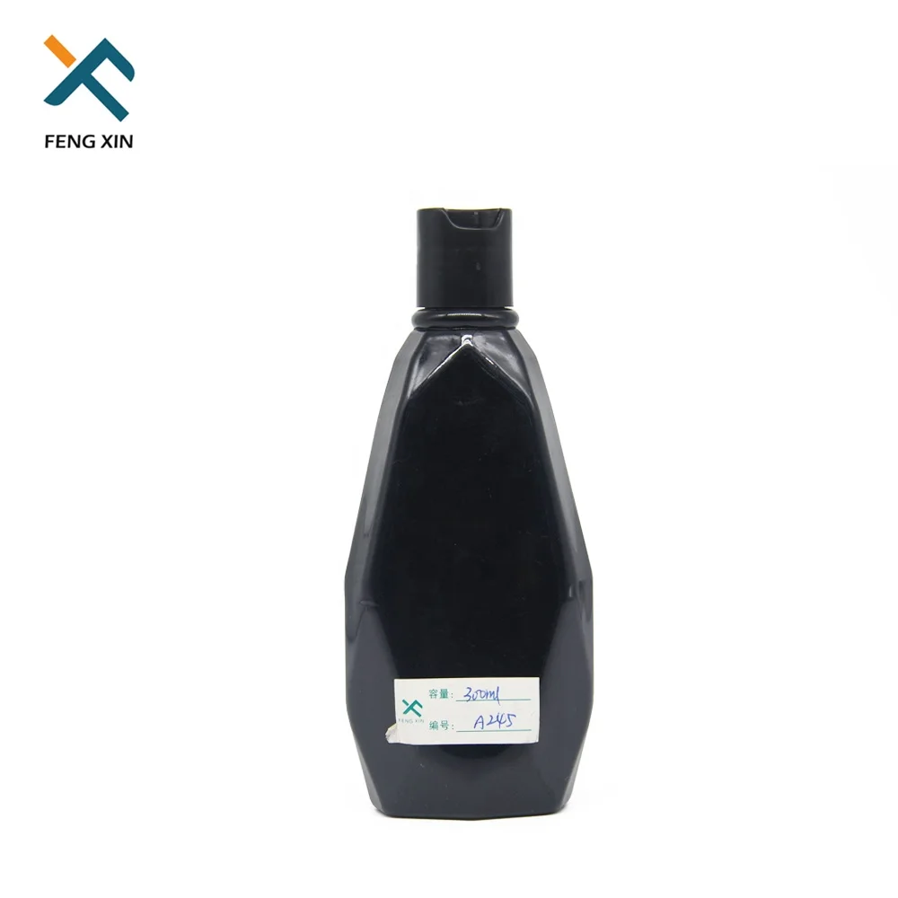 Popular Luxury Empty 300ml Custom Color Plastic Body wash Bottle Shampoo and Conditioner containers Plastic lotion bottles