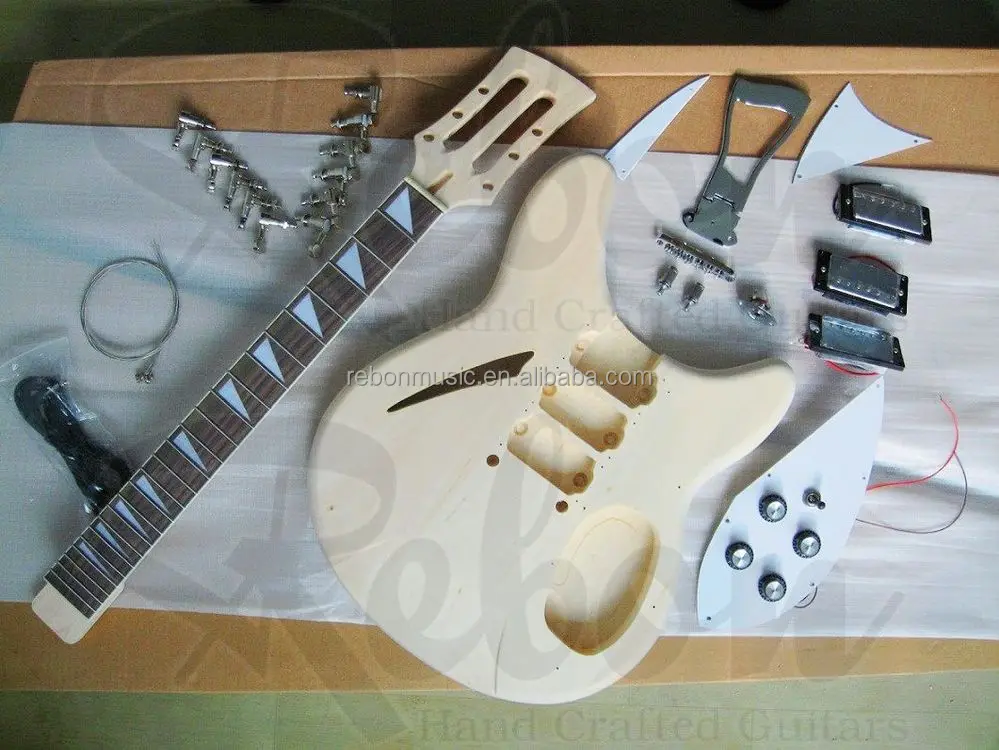 Weifang Rebon 6 String Resonator Ricken Electric Guitar