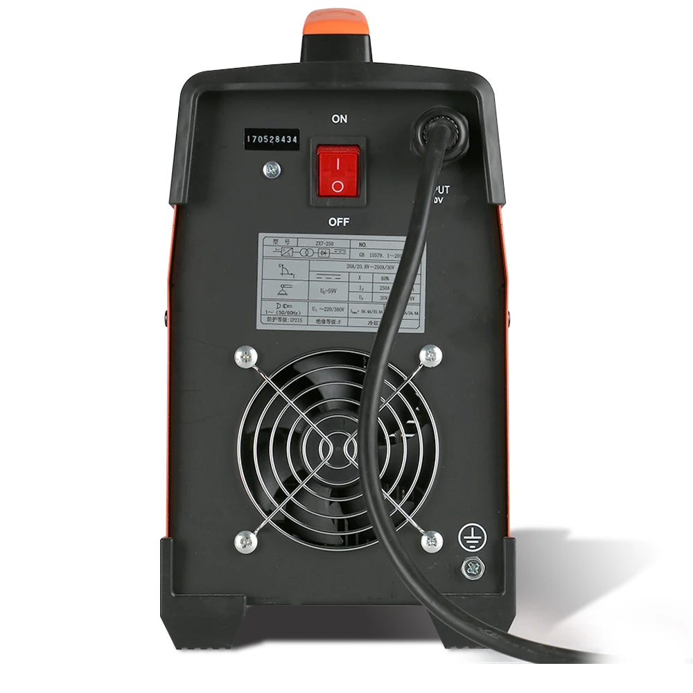 DC Inverter 250 Amp Inverter DC Arc Welder/MMA Welding Machine