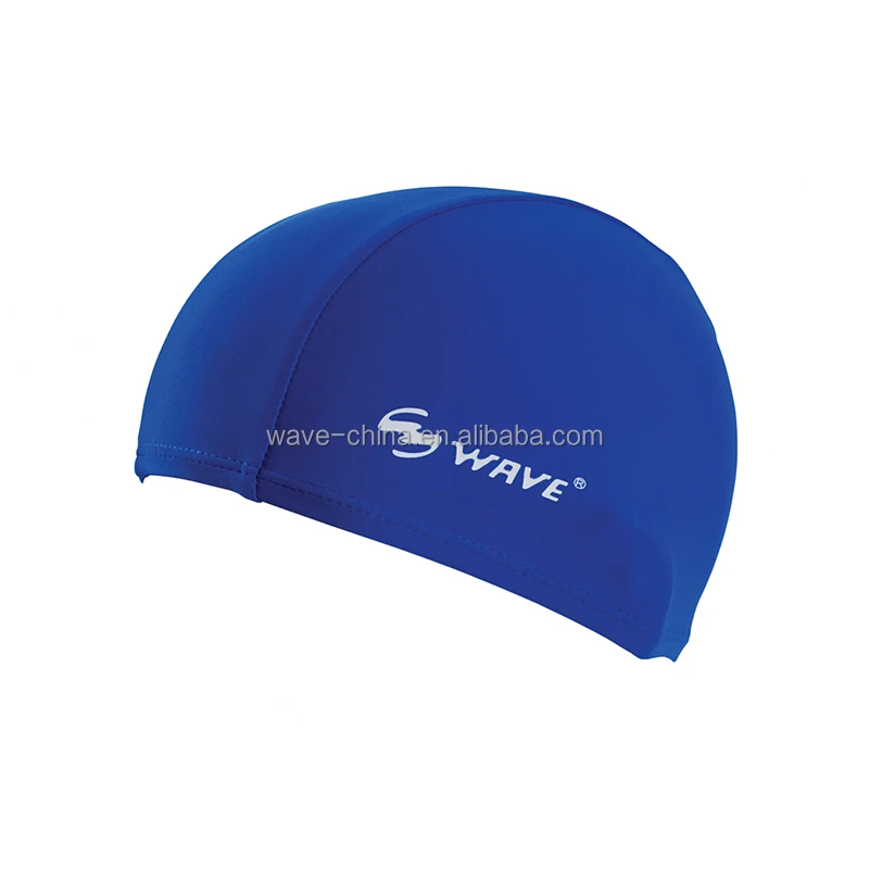 WAVE lycra Swimming Cap wholesale OEM custom support Factory Supply Nylon Spandex Swimming  Cap for kids dreadlocks long hair