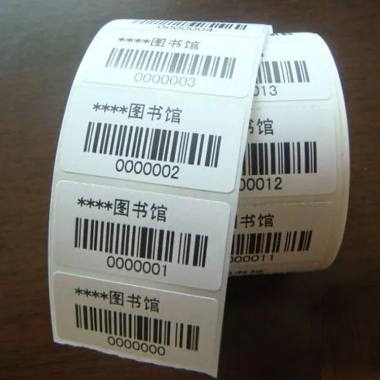 Wholesale 1000 resistant barcode 2 layer direct thermal transfer label printing  sticker roll paper