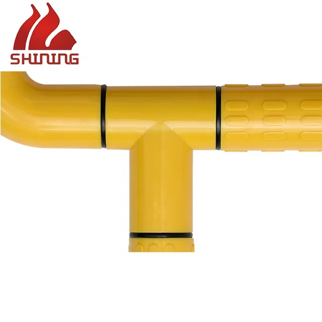 High Quality and inexpensive  disabled shower grab bar Handrails with supporting feet, nylon handrails mounted on urinal buckets