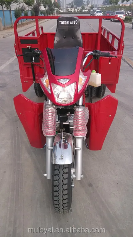 Heavy load tricycle cargo open box 3 wheel truck for sale