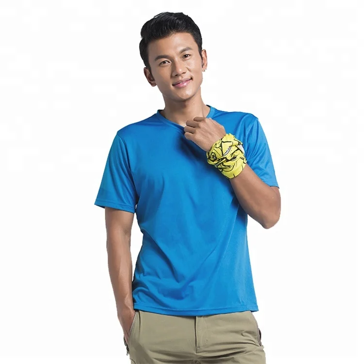 Быстросохнущая пользовательская короткая мужская футболка для мужчин