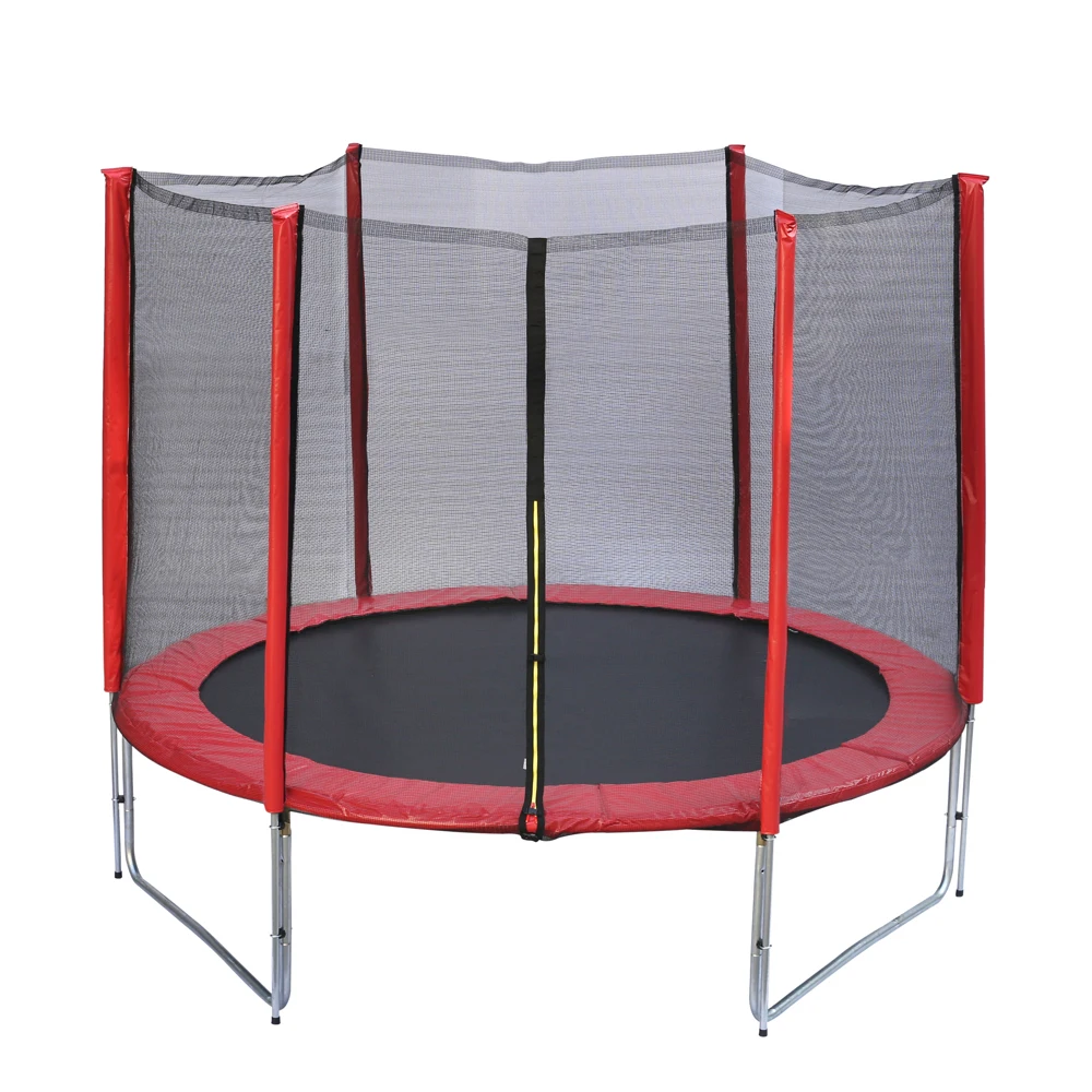 Красный батут для прыжков 6-16 футов