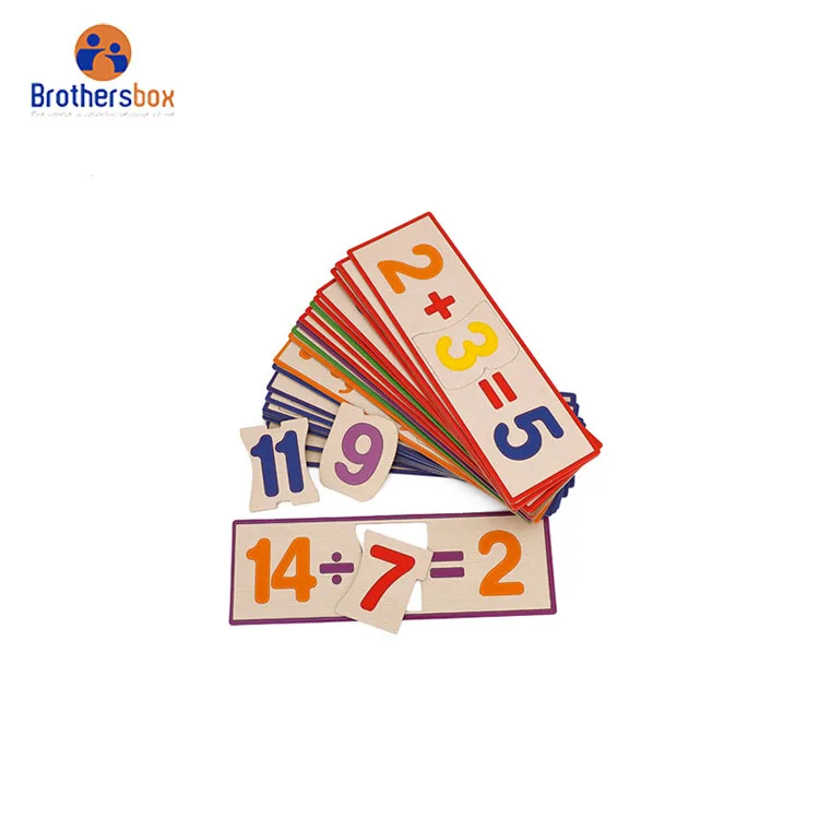 Educational Flash Memory Kids Match Cards Toys Custom Printing