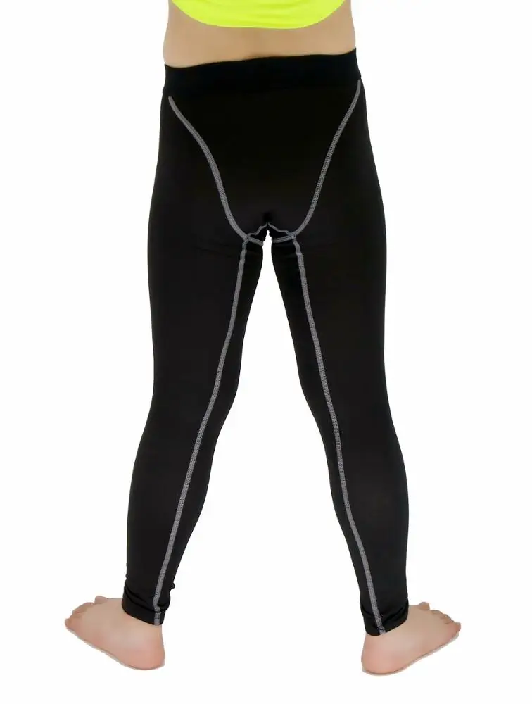 Custom boys compression tights  youth football tights boys leggings sports
