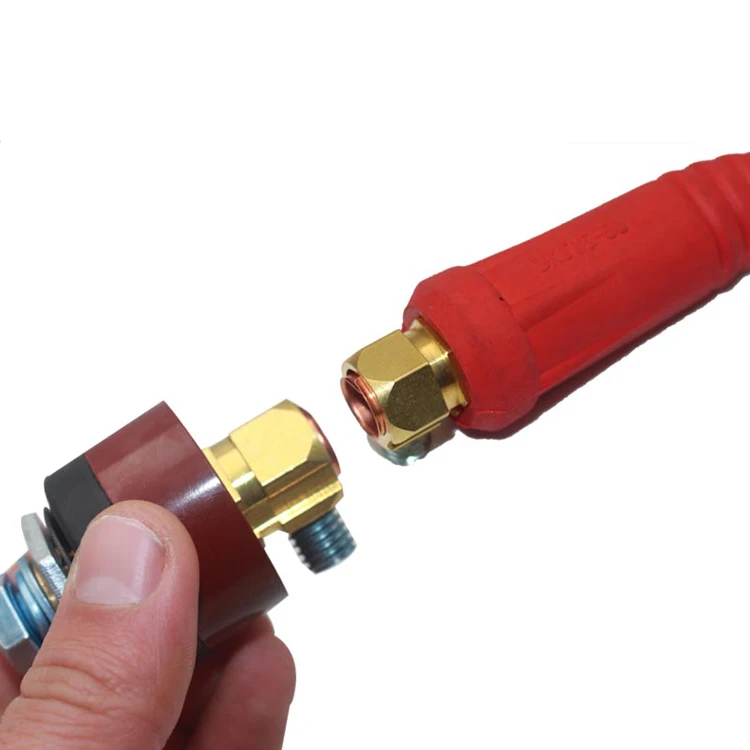 Dometic cable connector fast plug socket for welding machine