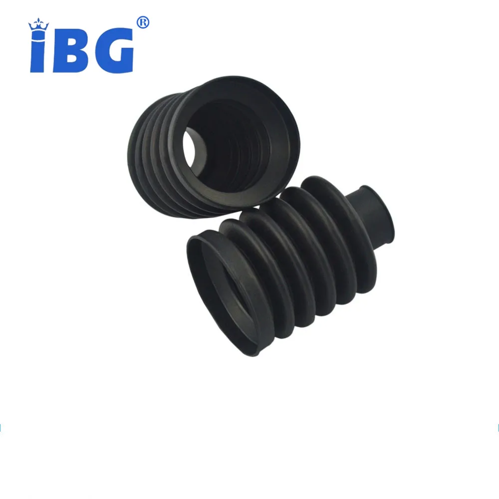 Custom made bellow type dust cover rubber bushing rubber sleeve