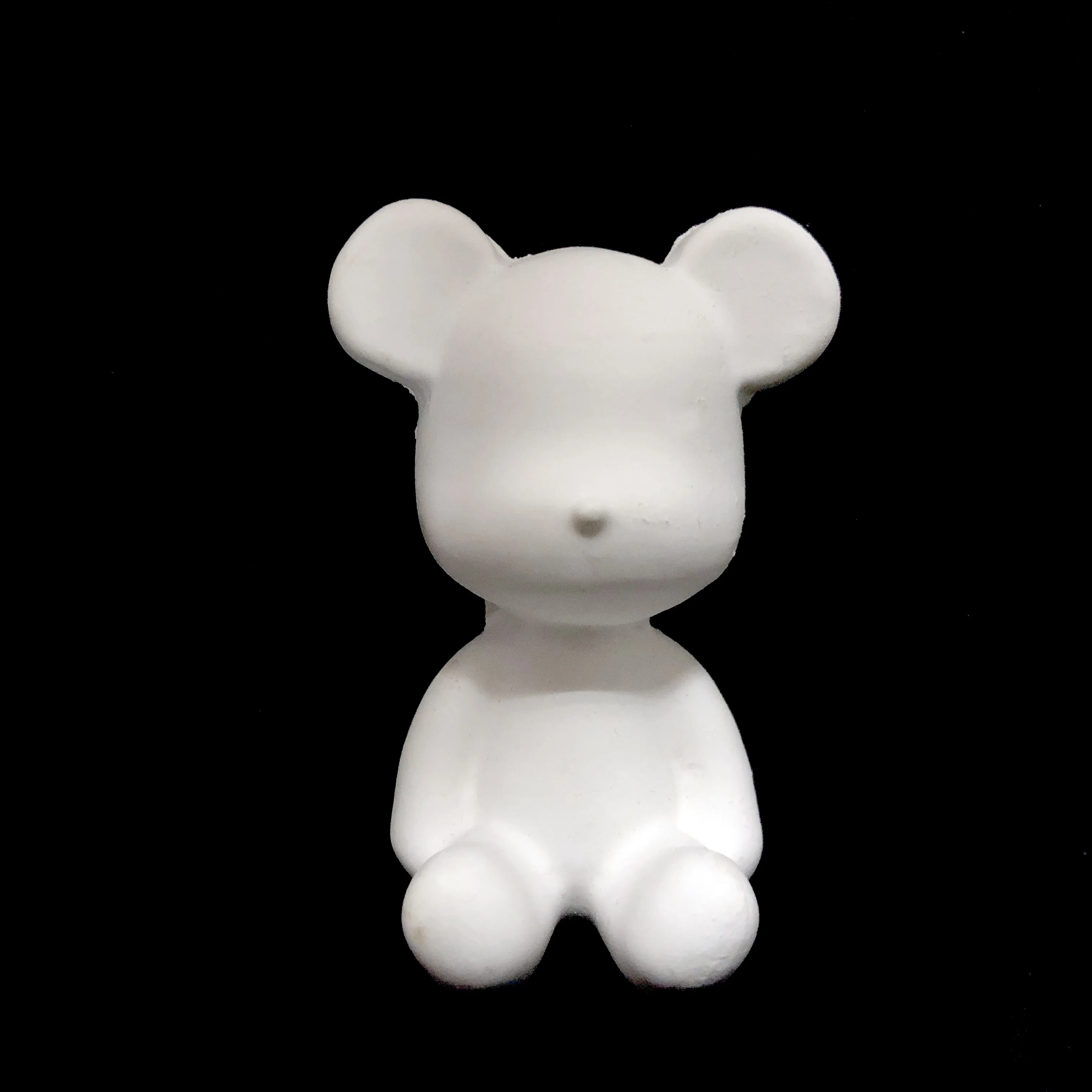 NEW arrival gloomy bear shape ceramic car vent clip diffuser stone pendant