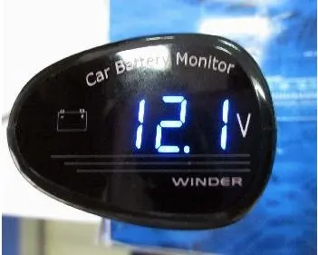 vehicle voltmeter 8-28vdc from cigar lighter socket