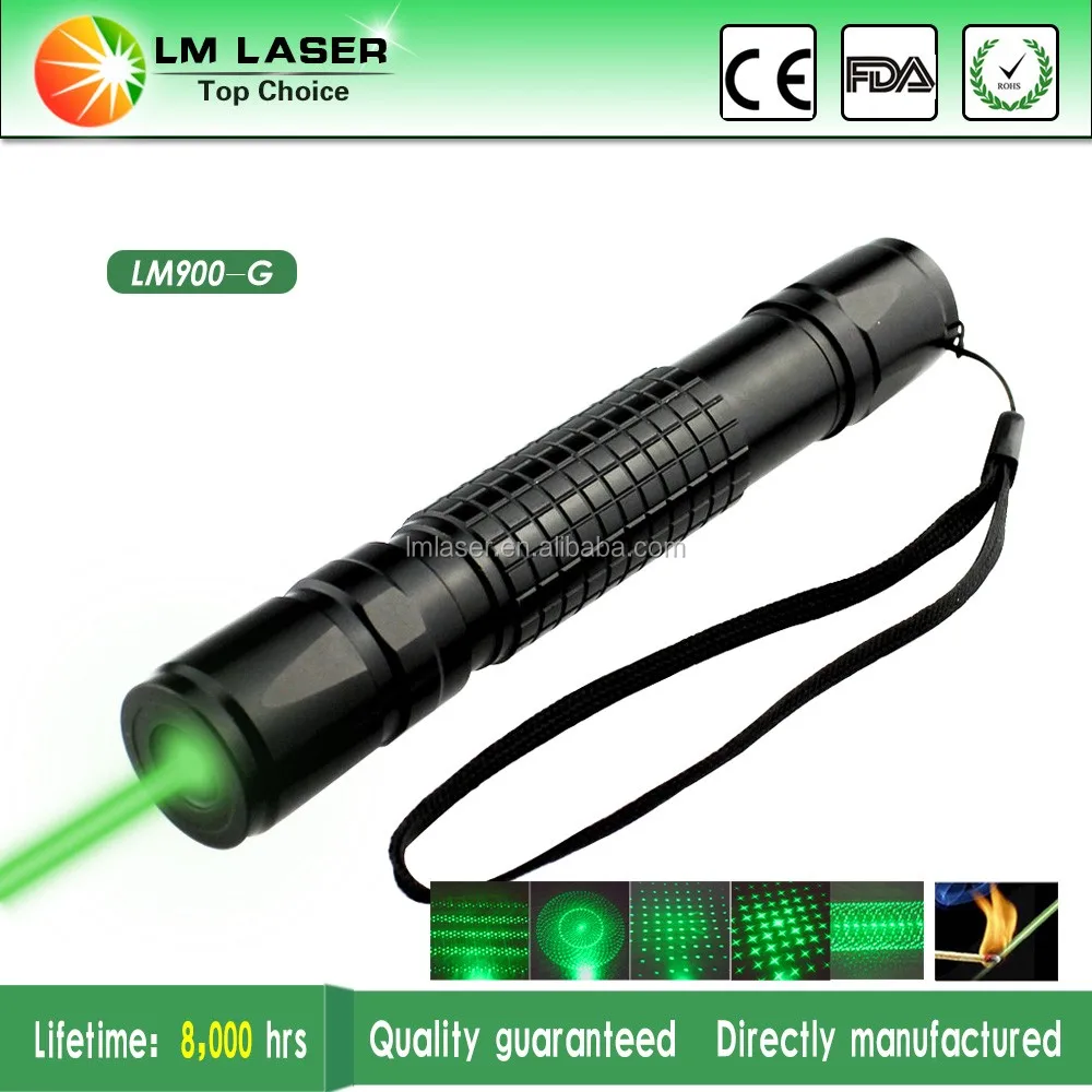 Torch Focus able Green Pointer Intense Beam Burning  Super Bright  5 STAR head