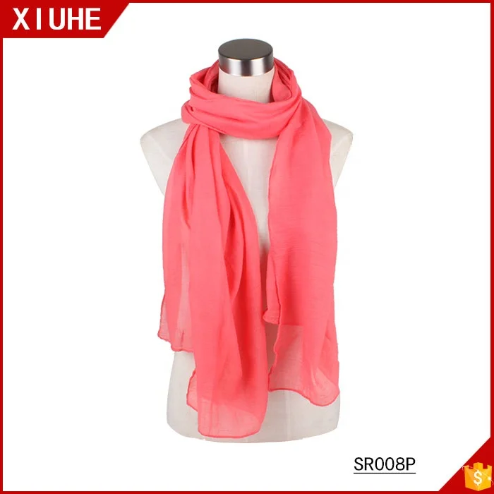 Wholesale Custom Cheap Scarves Print Polyester Fabric Infinity Scarf for Women