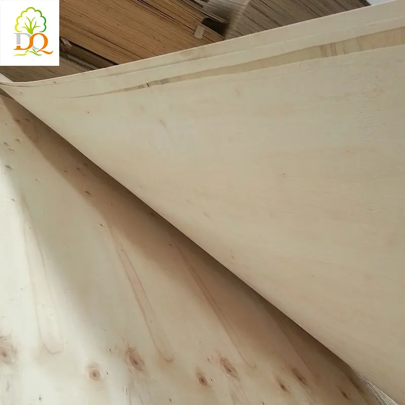 
Linyi factory timber wood furniture use commercial plywood export to Malaysia with holes 