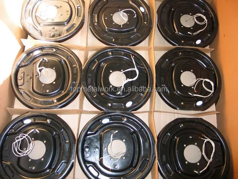 electric trailer brakes assembly