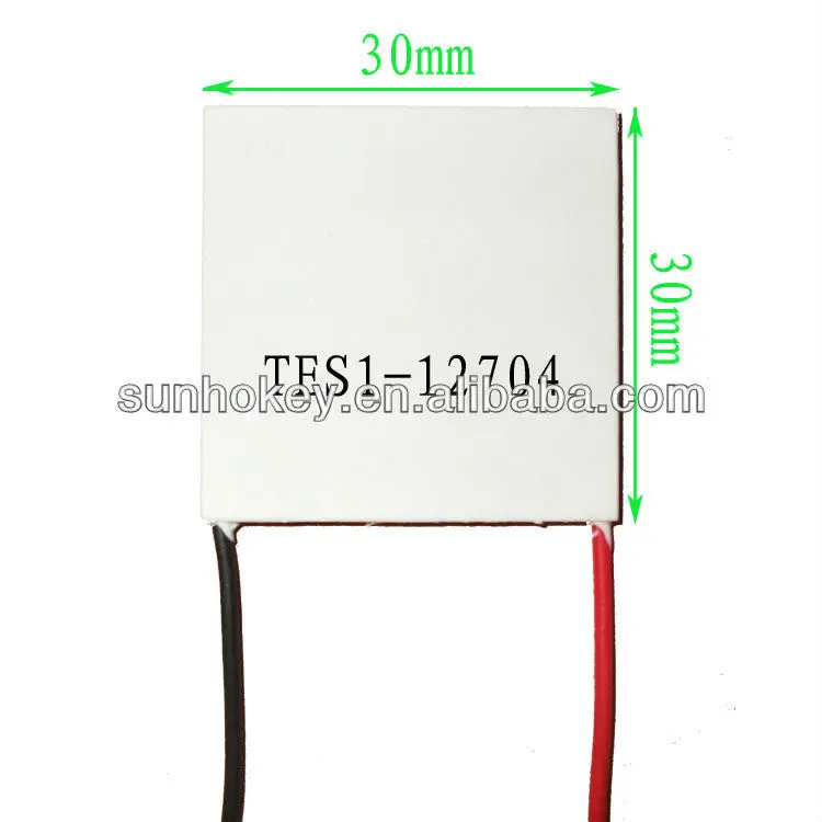 
TES1-12704 12V 4A машинка для стрижки 48 Вт Размер: 30x30 мм полупроводниковый Термоэлектрический охладитель Пельтье 