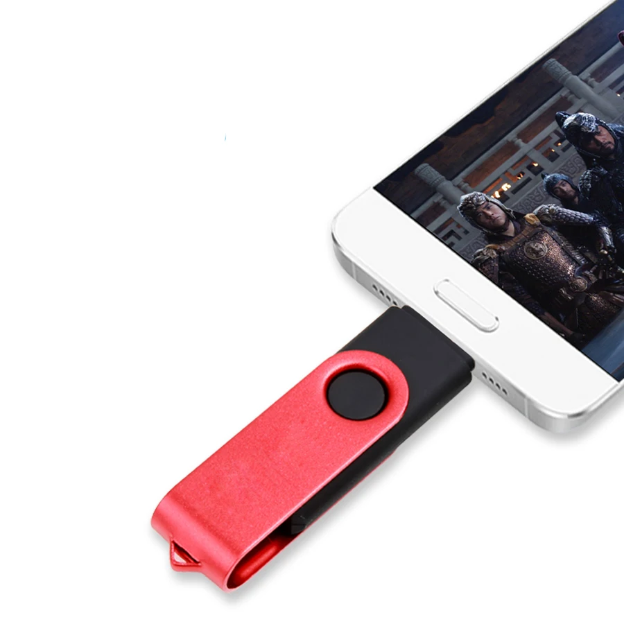 Metal usb 2.0 pen drive 4gb 8gb 16gb otg pendrive 32gb usb memory stick 64gb OTG usb flash drive for phone