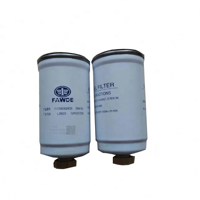 FAW J5 aowei truck spare parts diesel filter 1117060A29DB fuel filter