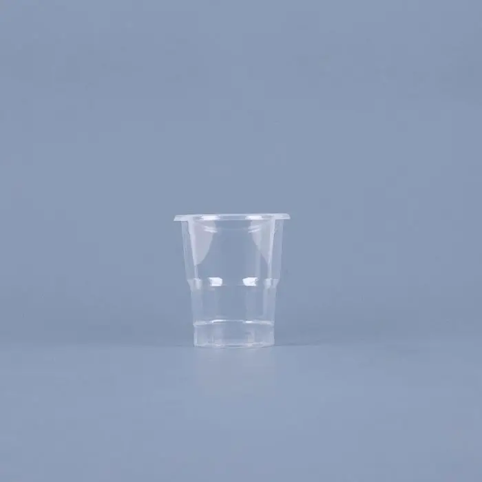 6oz 180ml disposable clear plastic cup Vending Style Drinking Glass