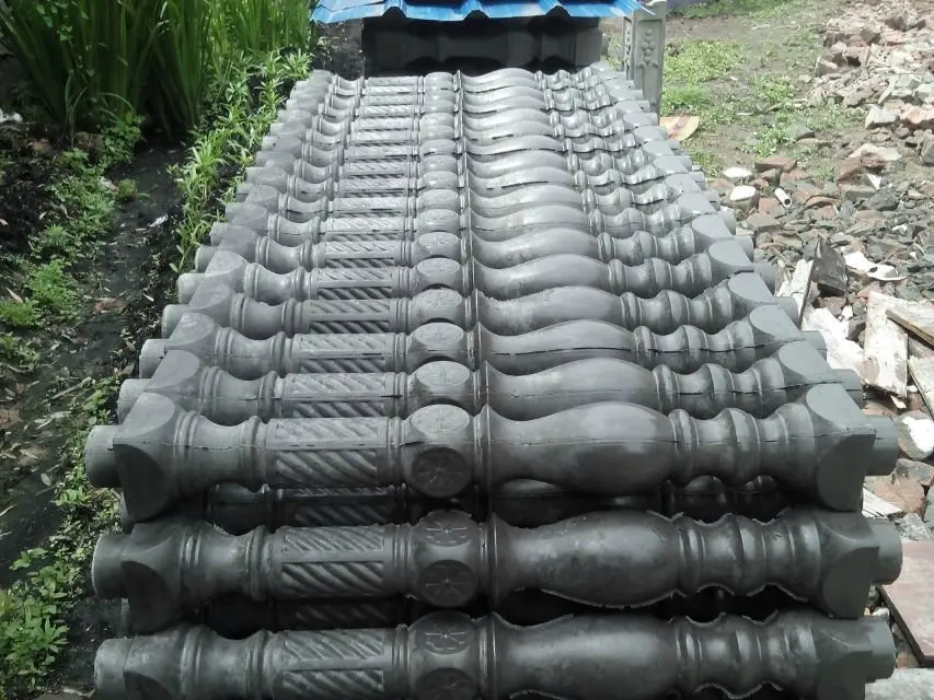 decorative plastic molds for precast concrete baluster