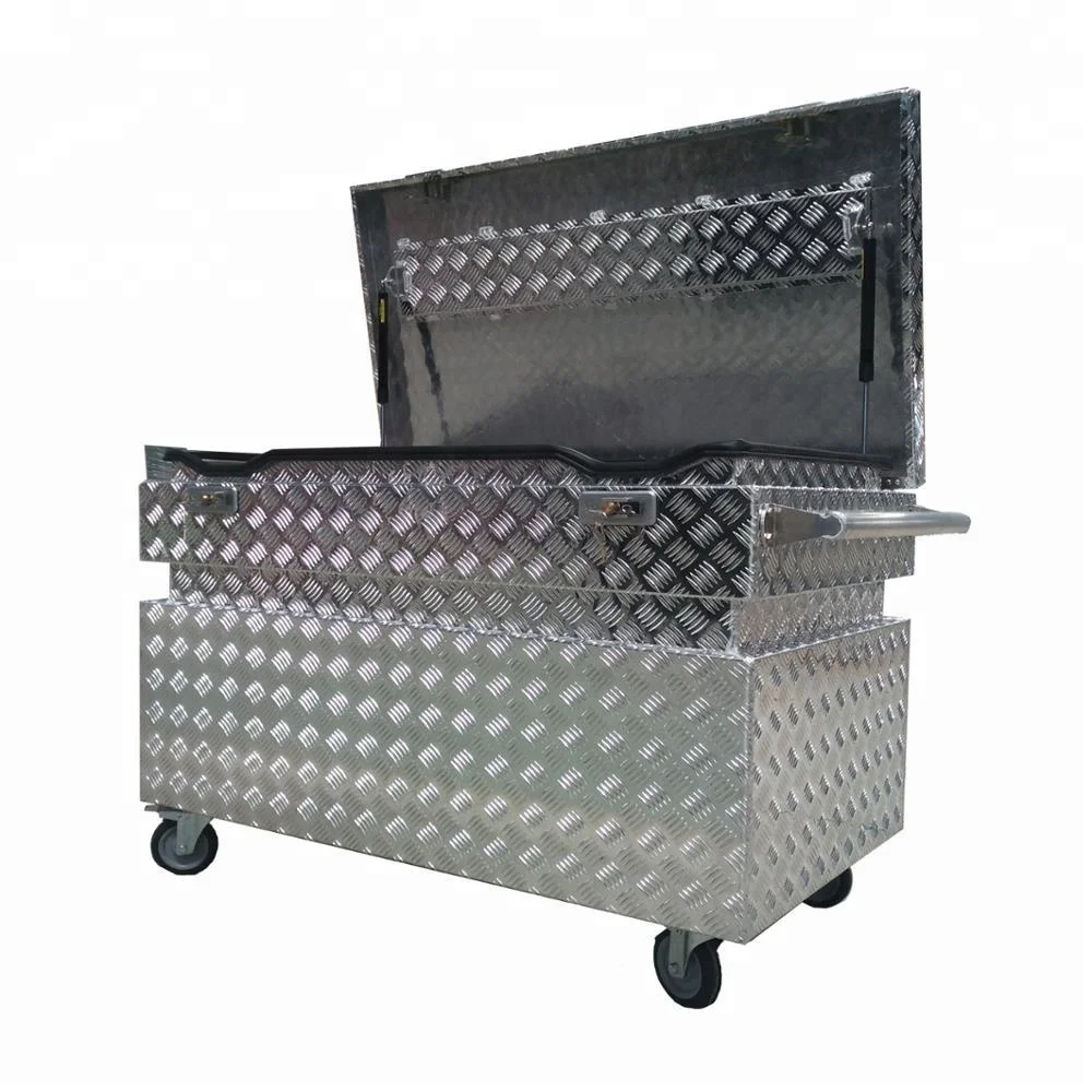 Customized Aluminum Tool Boxes with wheels(KBL-ABW) (ODM/OEM)